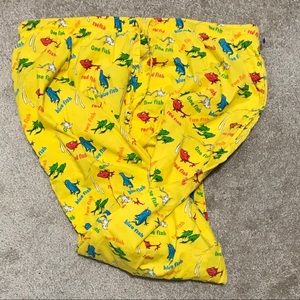 dr seuss drawstring PJ pants